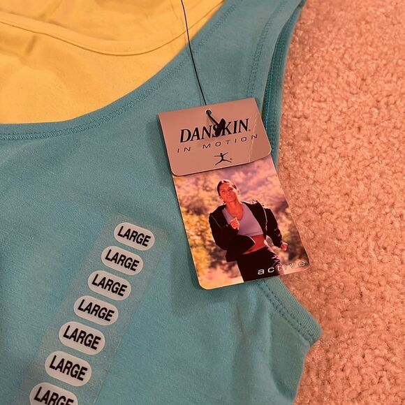 NWT SIZE LARGE DANSKIN TOP - Picture 2 of 8